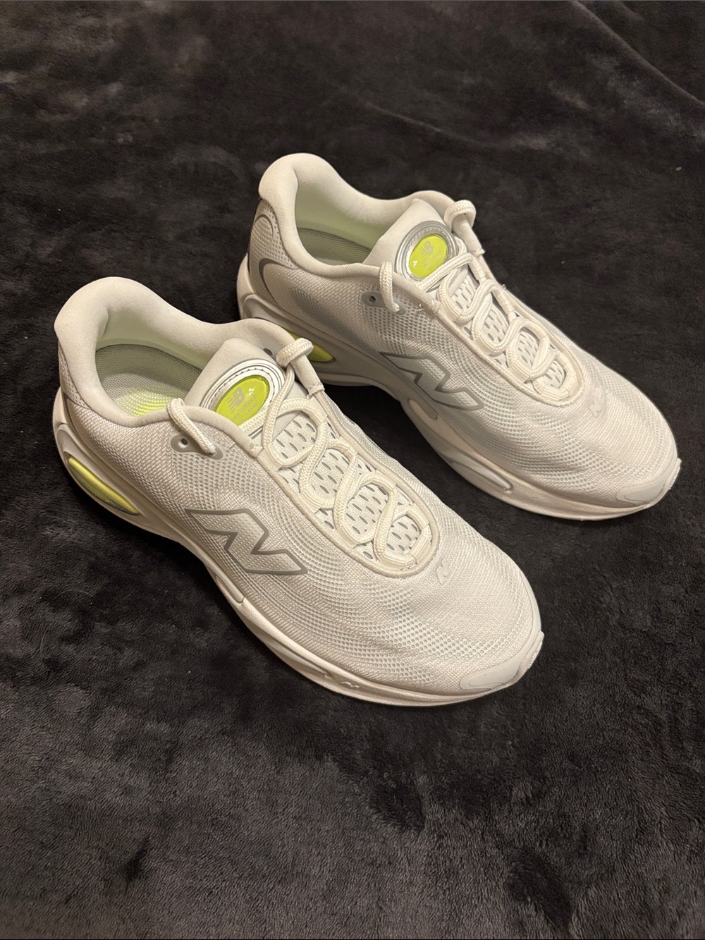 Never worn! New Balance White Sneakers